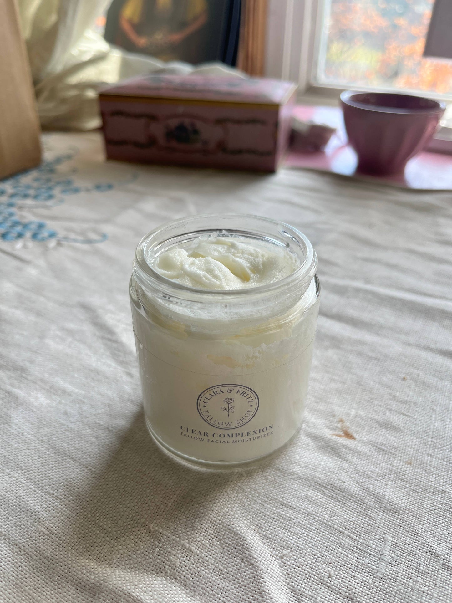 Clara & Fritz - Clear Complexion Whipped Tallow Facial Moisturizer: 2 fl oz