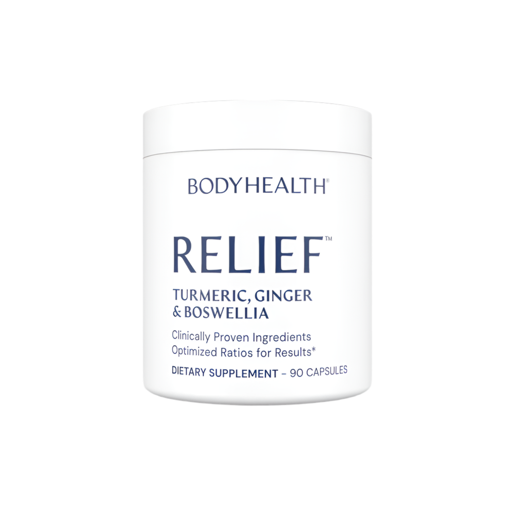 BODYHEALTH - Relief - Turmeric, Ginger & Boswellia - 90 capsules