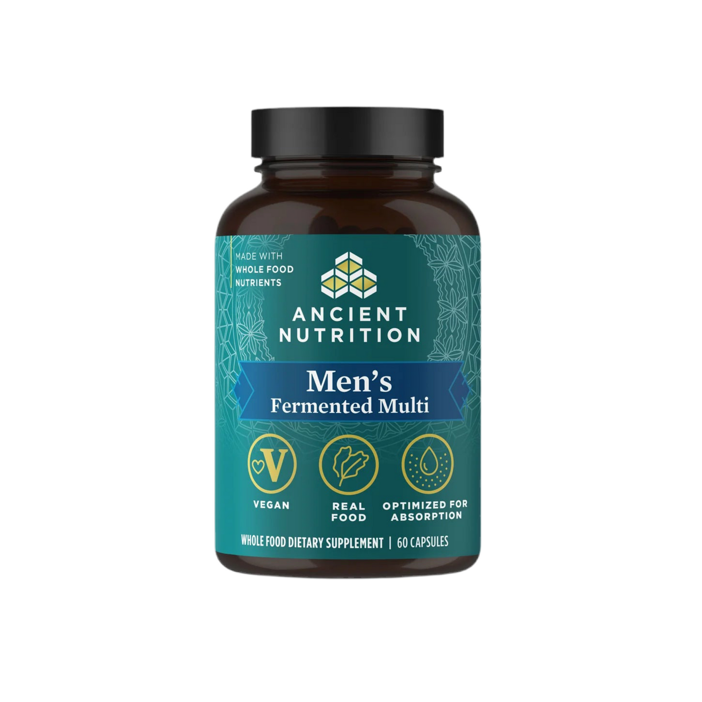 ANCIENT NUTRITION - Men’s Fermented Multi - 60 Capsules