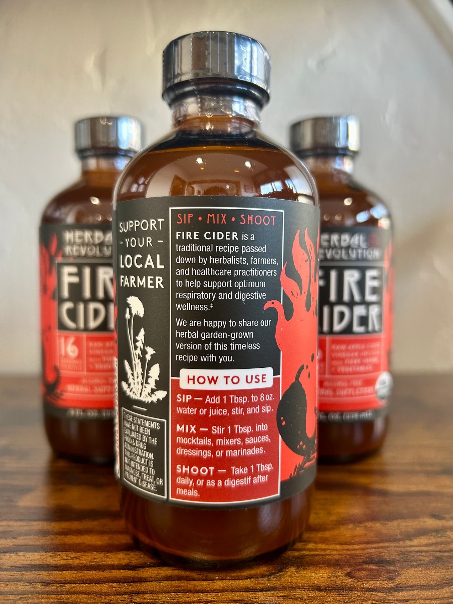 Herbal Revolution- Fire Cider: Allergy & Immunity Support 8oz