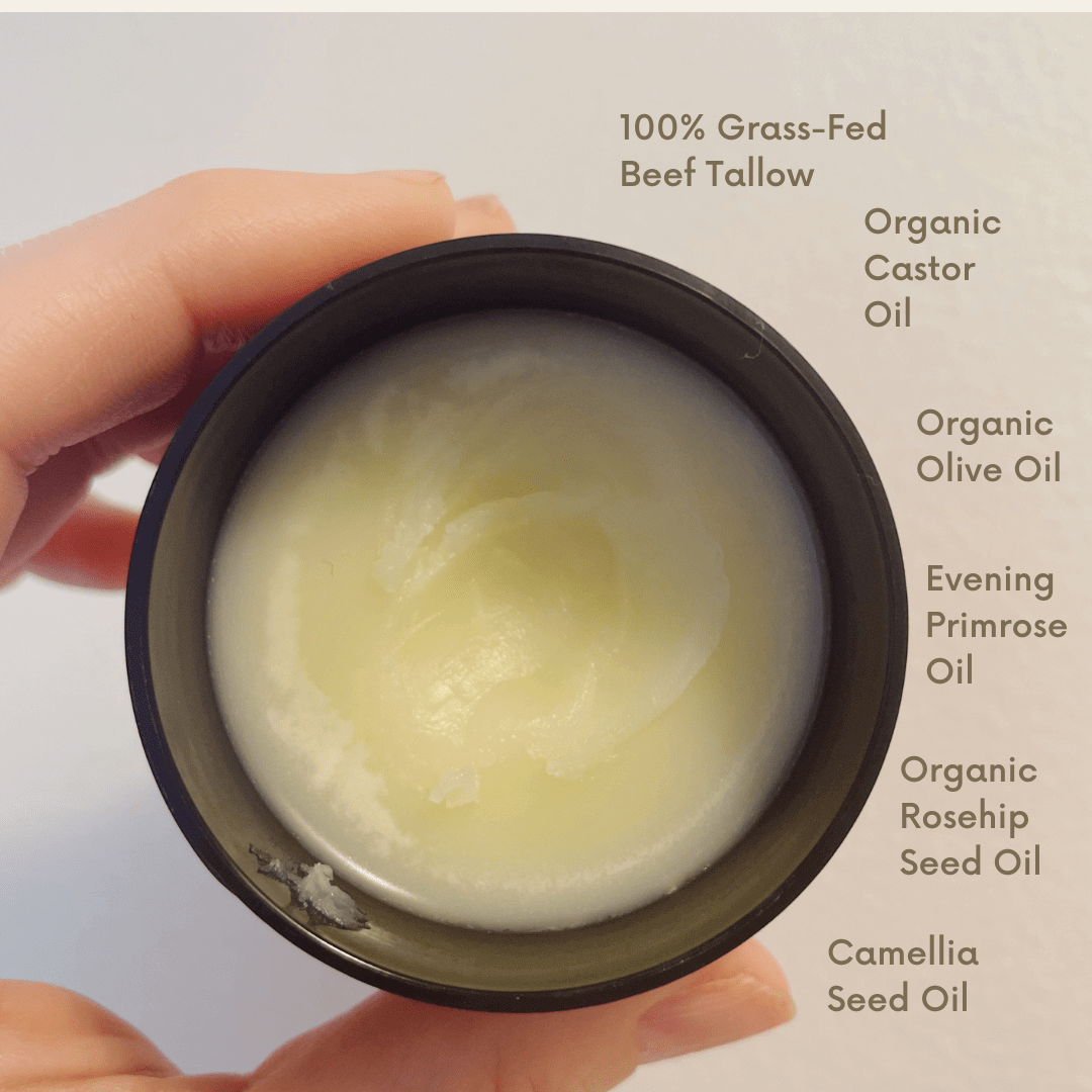 Clara & Fritz - Tallow-Based Oil Cleanser: Unscented 4 oz