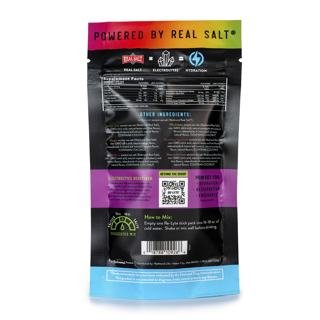 RE-LYTE Hydration - Sample Pack - 7ct