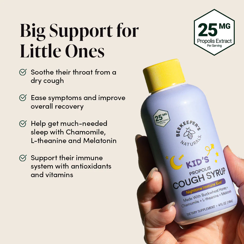 BEEKEEPERS NATURAL - Kids Cough Syrup - Nighttime - 4 fl oz