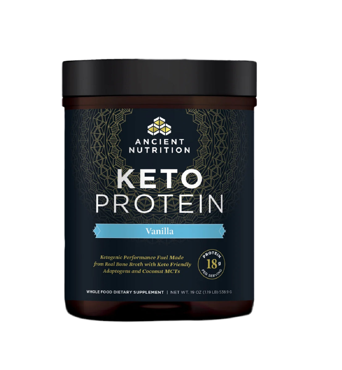 ANCIENT NUTRITION - Keto Protein - 17 servings