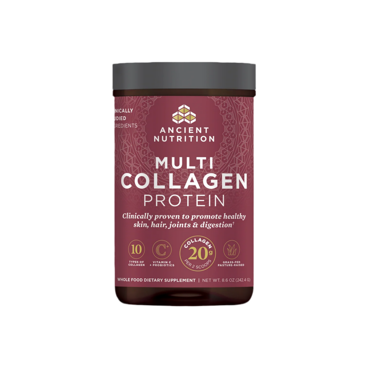 ANCIENT NUTRITION- Multi Collagen Protein - Powder - 24 servings