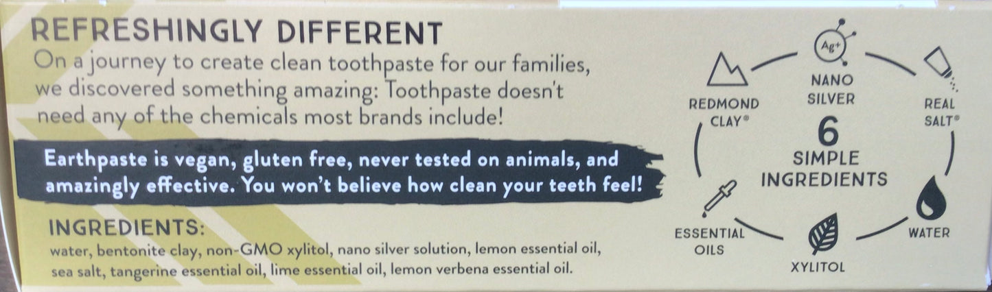 Redmond - Earth Paste “toothpaste” Lemon Twist