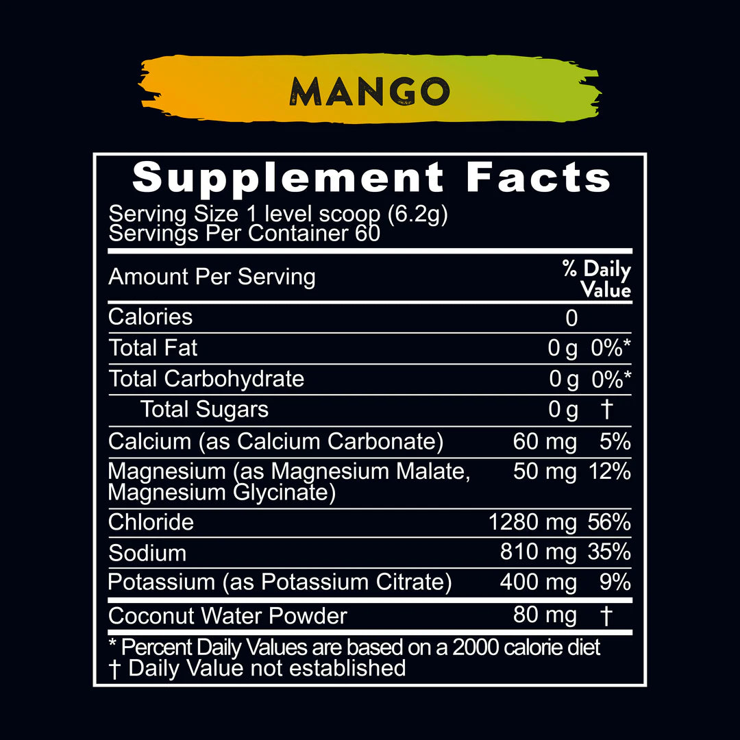 RE-LYTE - Hydration - Mango - 60 servings
