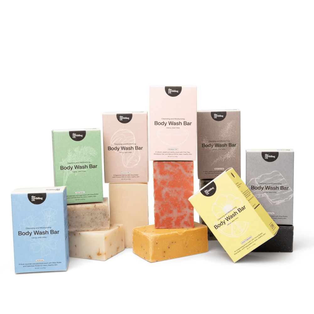 The Earthling Co. - Body Wash Bar | Natural & Hydrating : Coconut Milk (unscented)