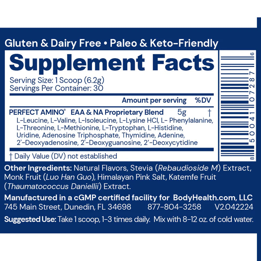 BODYHEALTH - Perfect Amino - Vanilla - 30 servings