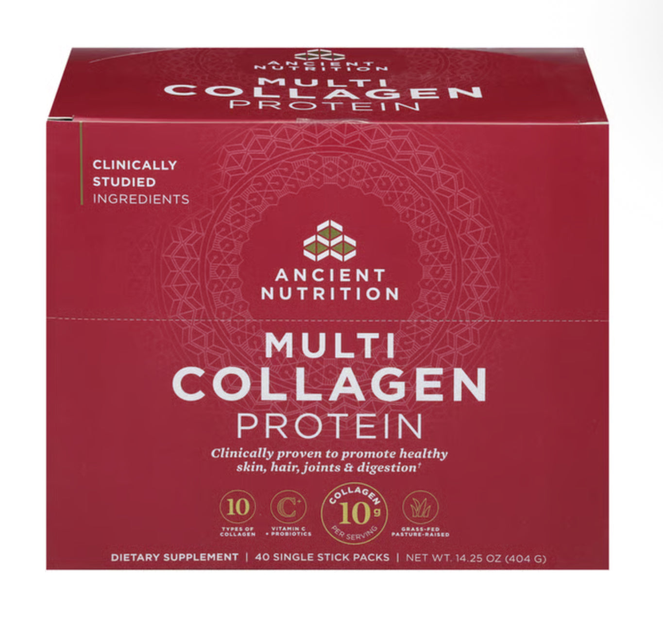 ANCIENT NUTRITION - Multi Collagen Protein - 40 Single Stick Packs