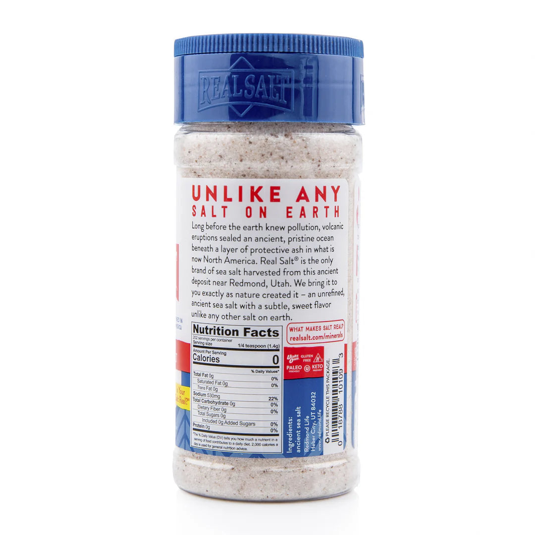 REDMOND REAL SALT - Fine - Sea Salt - 10oz