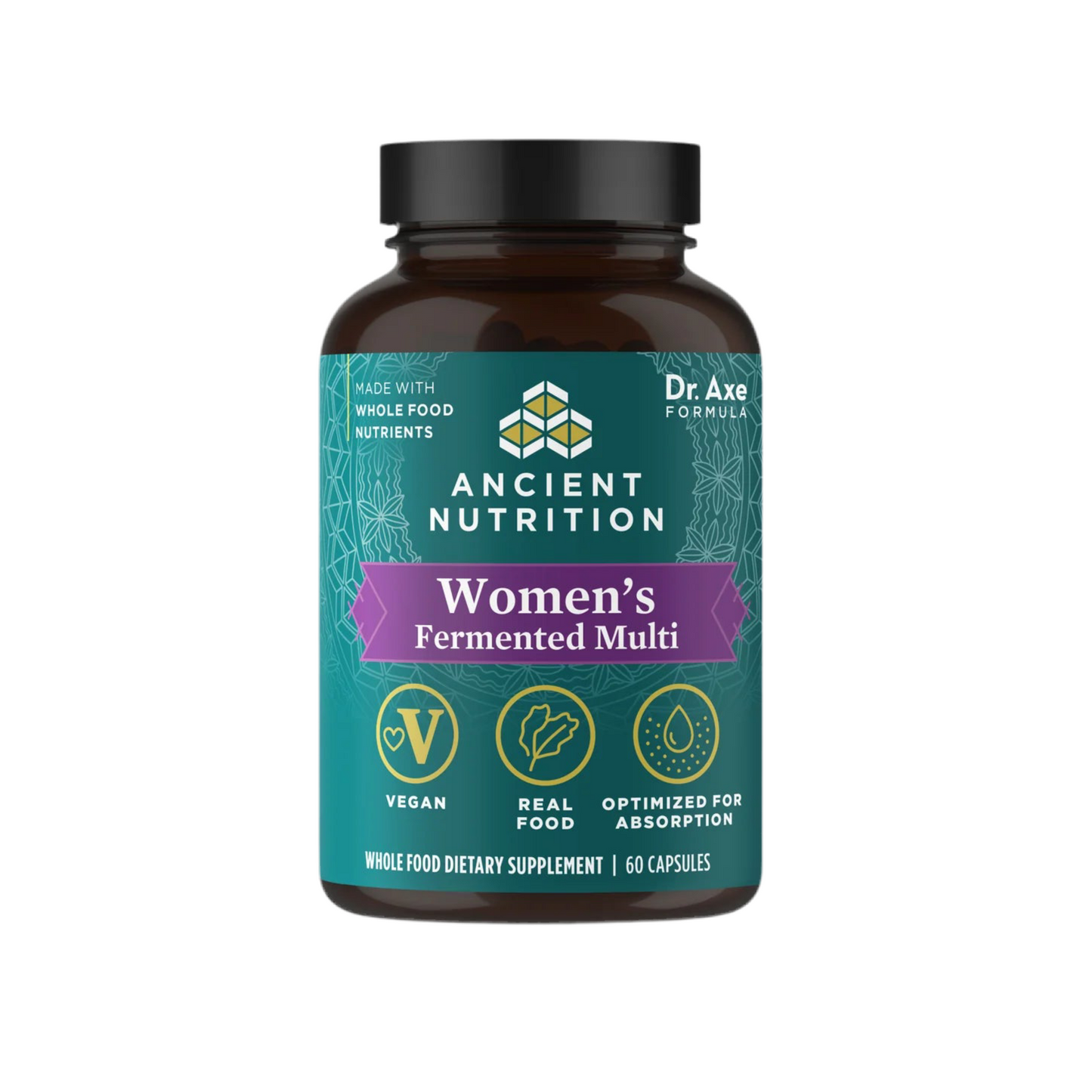 ANCIENT NUTRITION - Women’s Fermented Multi - 60 Capsules