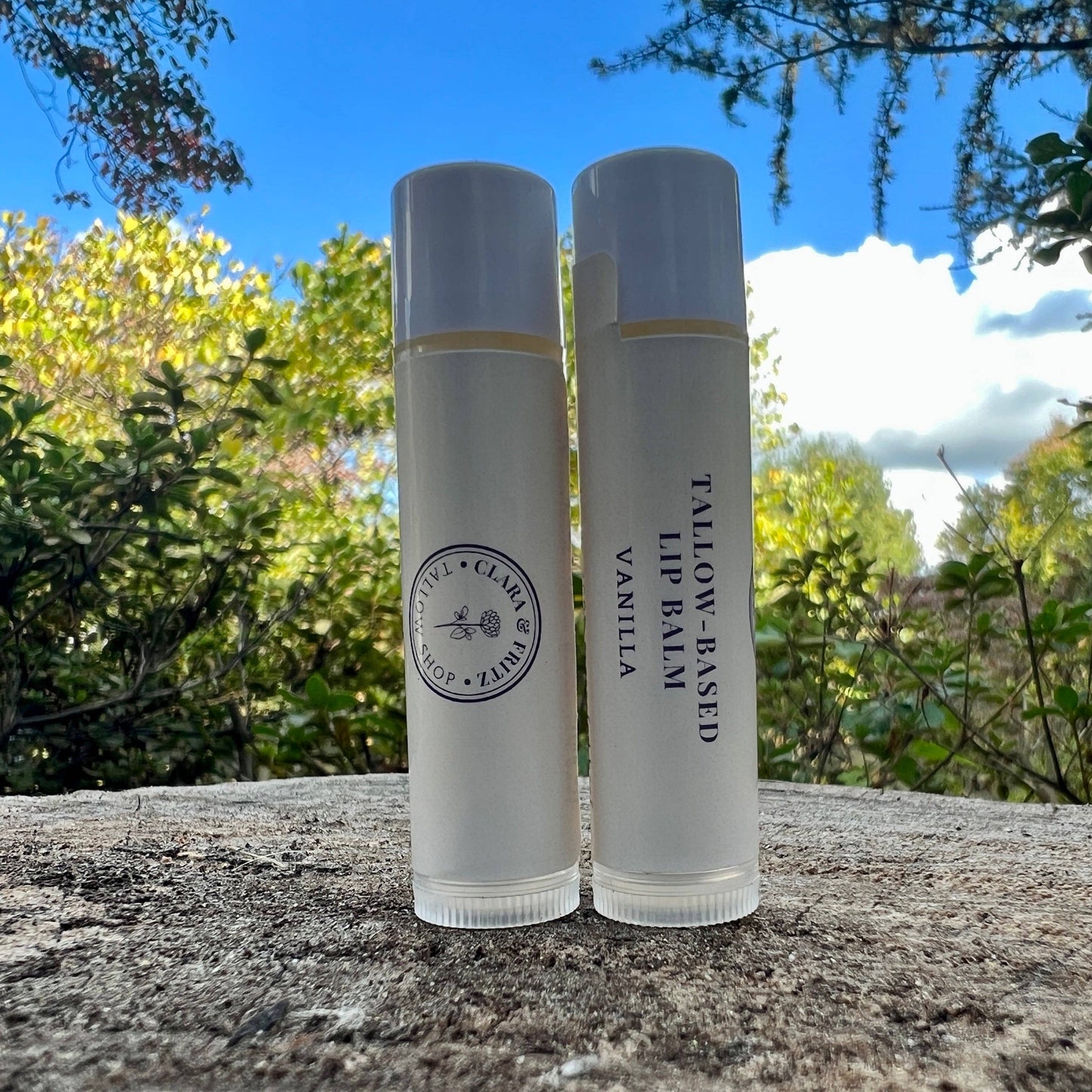 Clara & Fritz - Tallow Lip Balm - Single: Vanilla