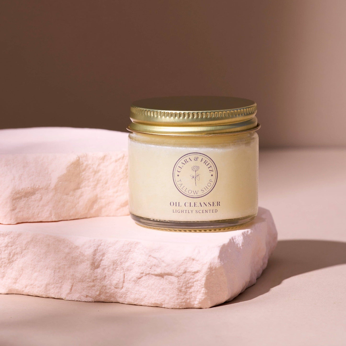 Clara & Fritz - Tallow-Based Oil Cleanser: Unscented 2 oz