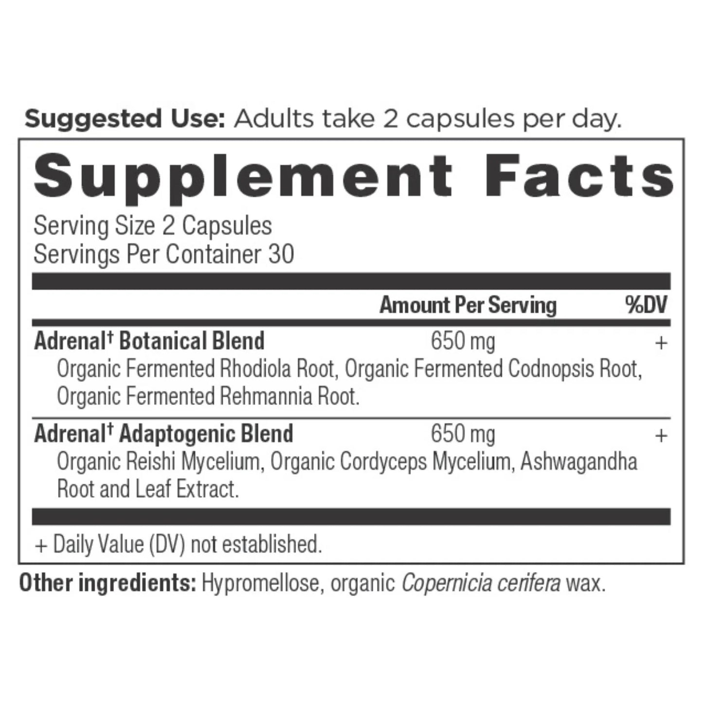 ANCIENT NUTRITION - Adrenal - 60 Capsules