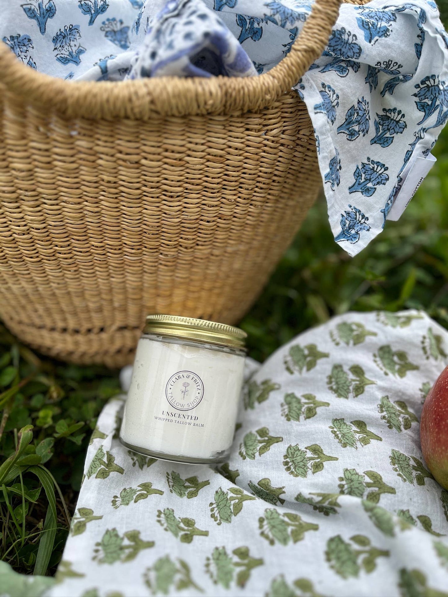 Clara & Fritz - Unscented Whipped Tallow Balm: 4 fl oz