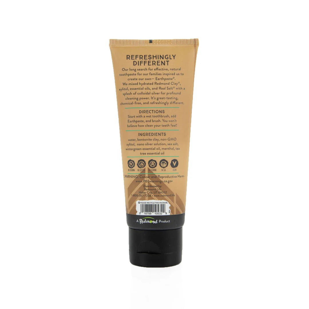 REDMOND - Earthpaste Silver - Wintergreen - 4oz
