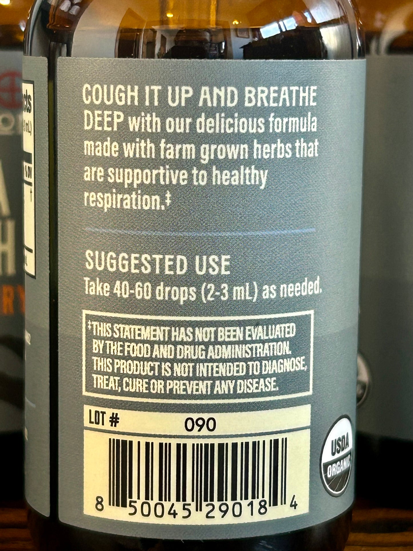 Herbal Revolution- Take a Breath: Respiratory support Drops 2oz