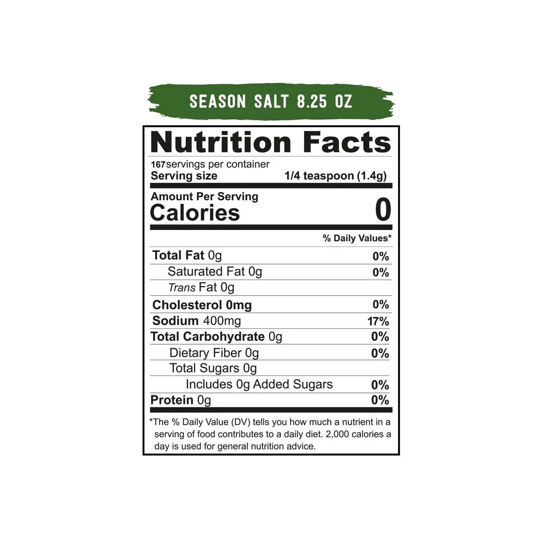 REDMOND REAL SALT - Organic Season Salt - 8.25oz