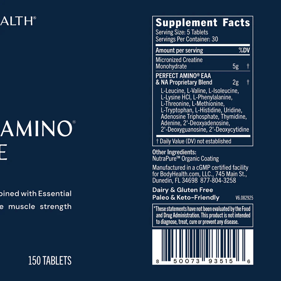 BODYHEALTH Perfect Amino Creatine - Tablets