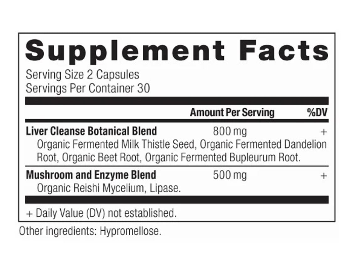 ANCIENT NUTRITION - Liver Cleanse - 60 Capsules