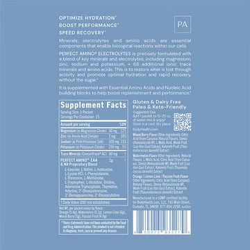 Body Health Perfect Amino Electrolytes Assorted Packets