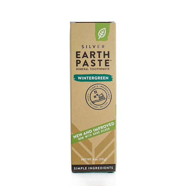 REDMOND - Earthpaste Silver - Wintergreen - 4oz