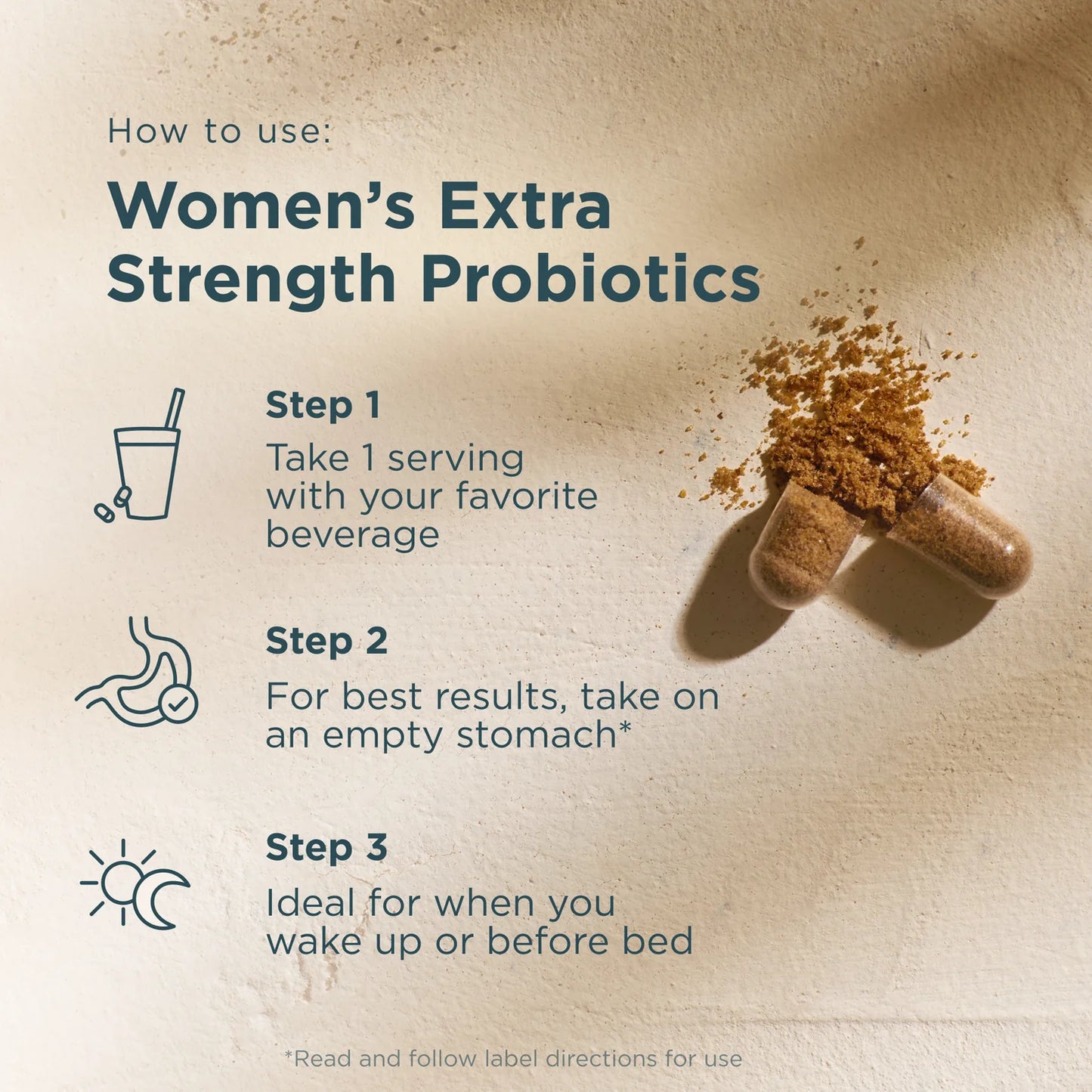 ANCIENT NUTRITION - Women’s Extra Strength Probiotics - 60 Capsules