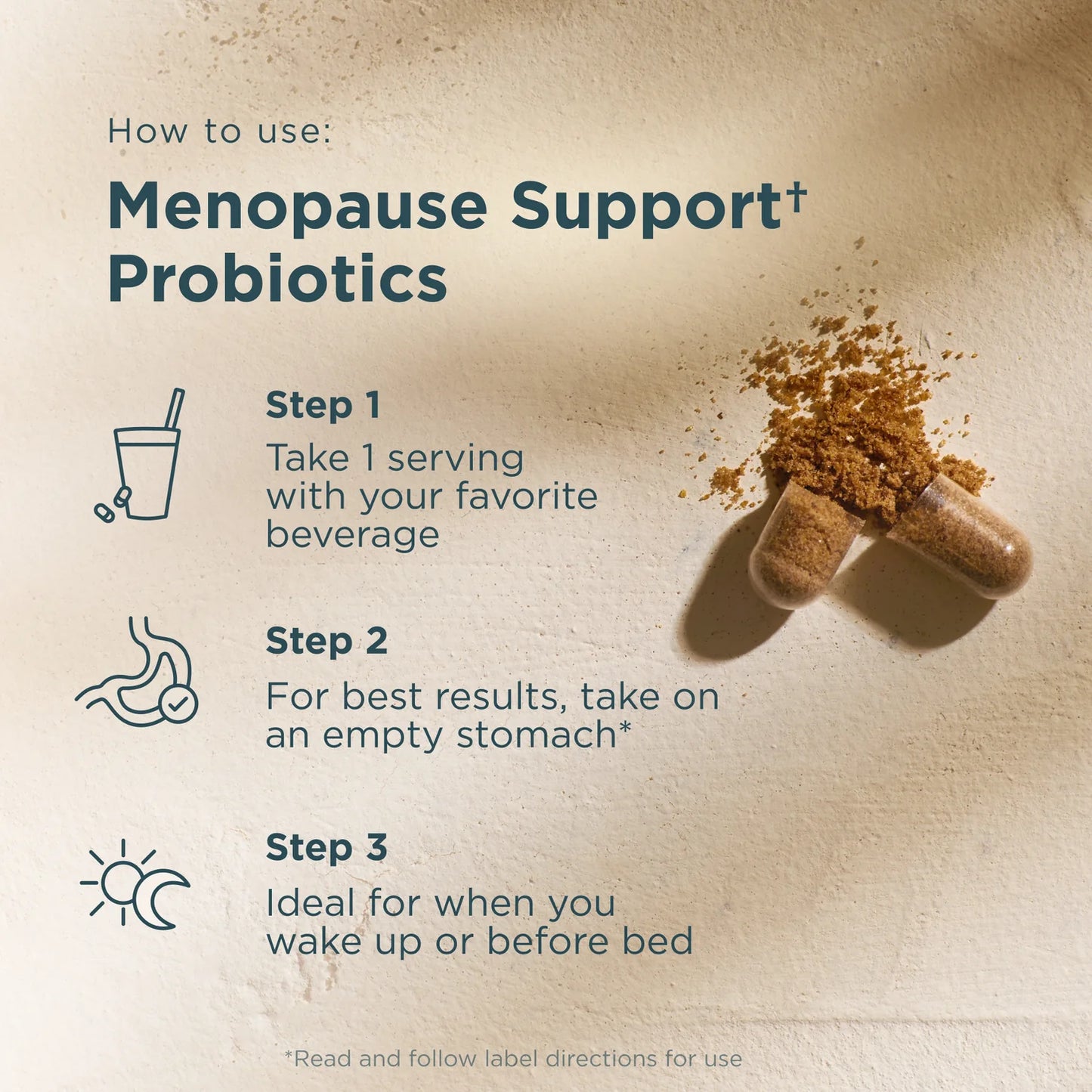 ANCIENT NUTRITION - Menopause Support Probiotics - 60 Capsules