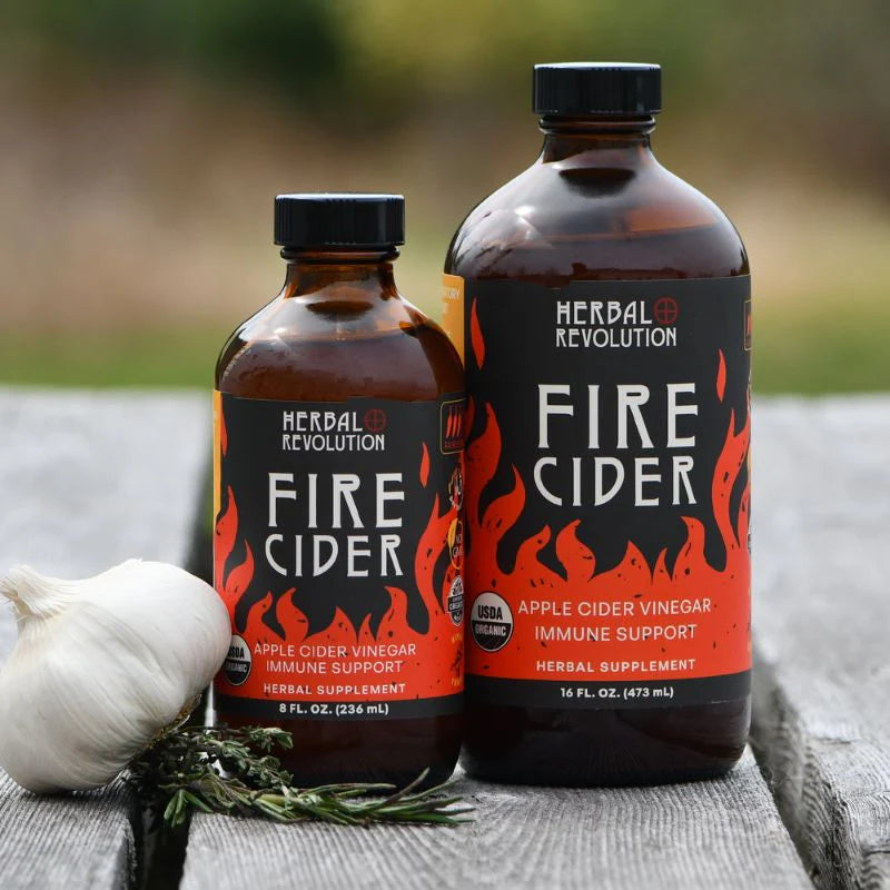 Herbal Revolution - Fire Cider - Allergy & Immunity Support - 8oz or 16oz