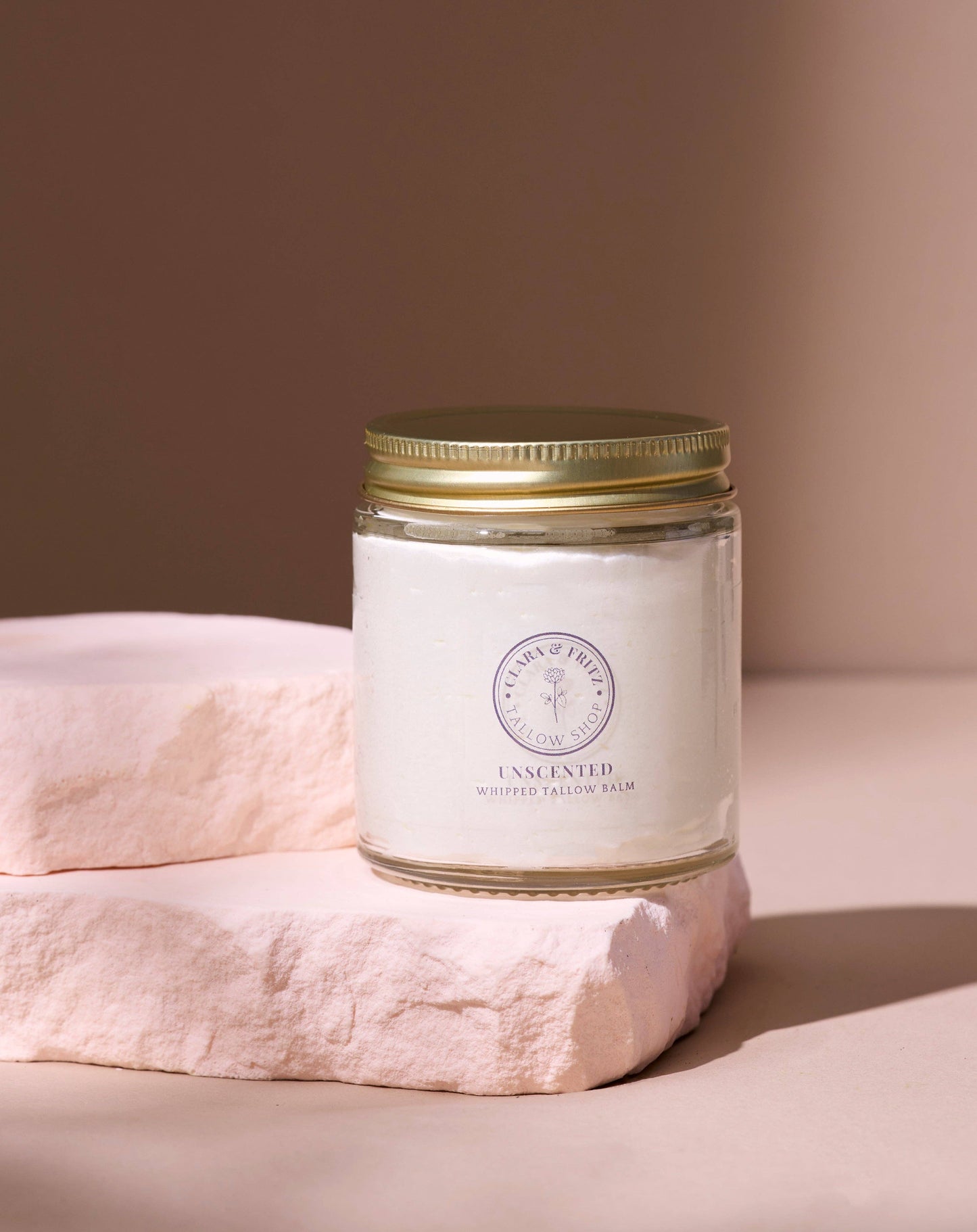 Clara & Fritz - Unscented Whipped Tallow Balm: 2 fl oz