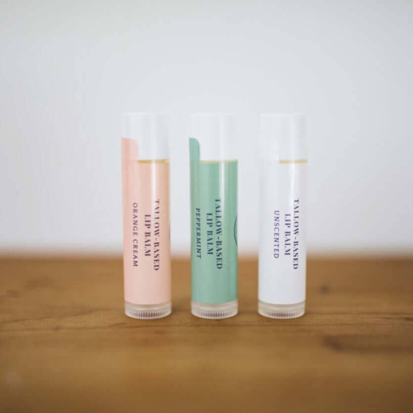 Clara & Fritz - Tallow Lip Balm - Single: Vanilla