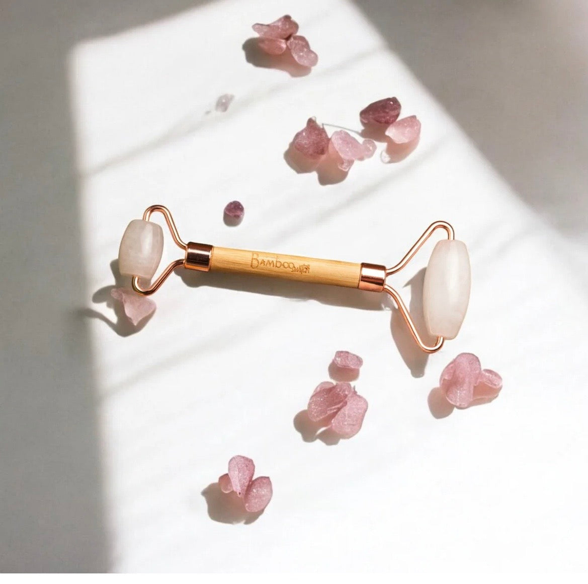 Face Roller-Rose Quartz