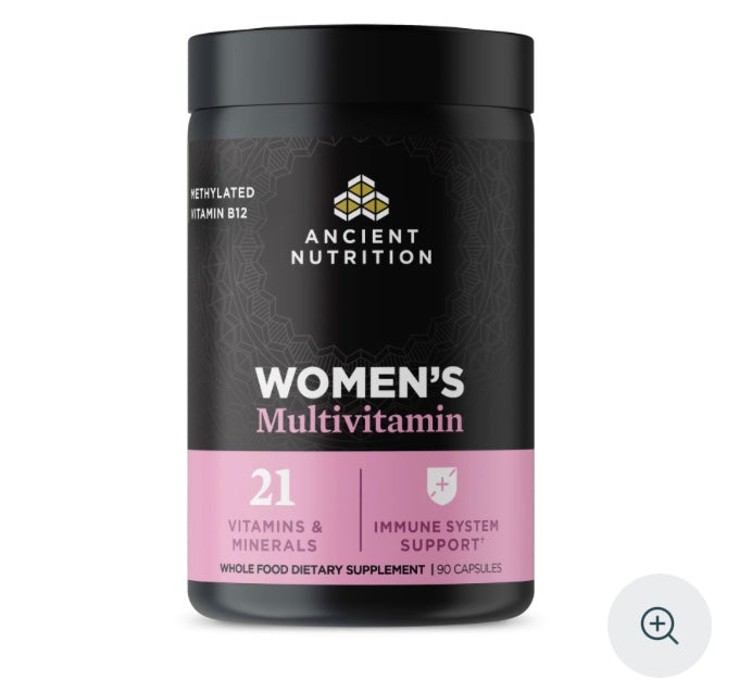 ANCIENT NUTRITION - Women’s Daily Multivitamin - 90 Ct