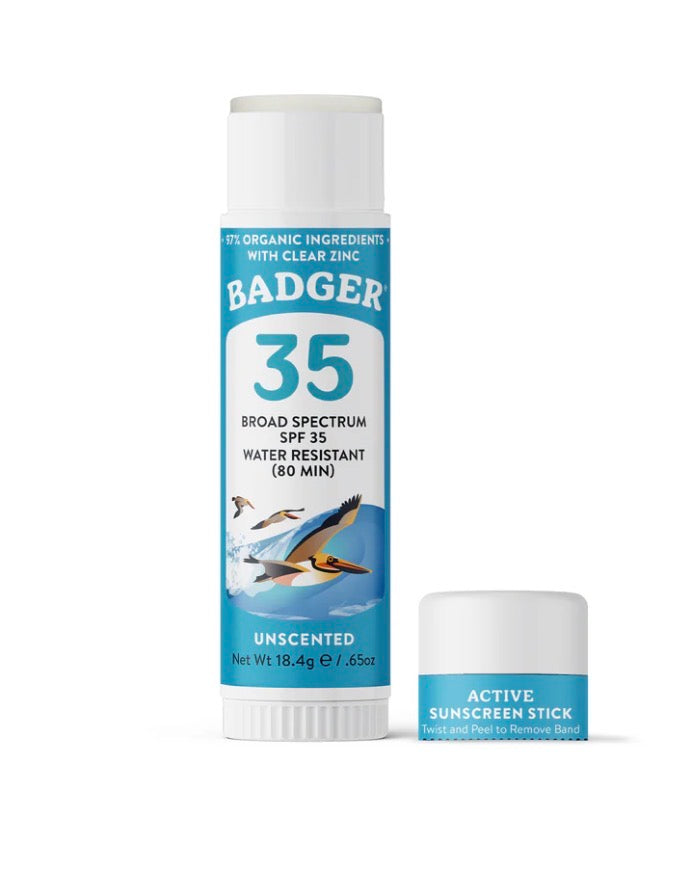 Badger - Active Mineral Sunscreen - SPF 35