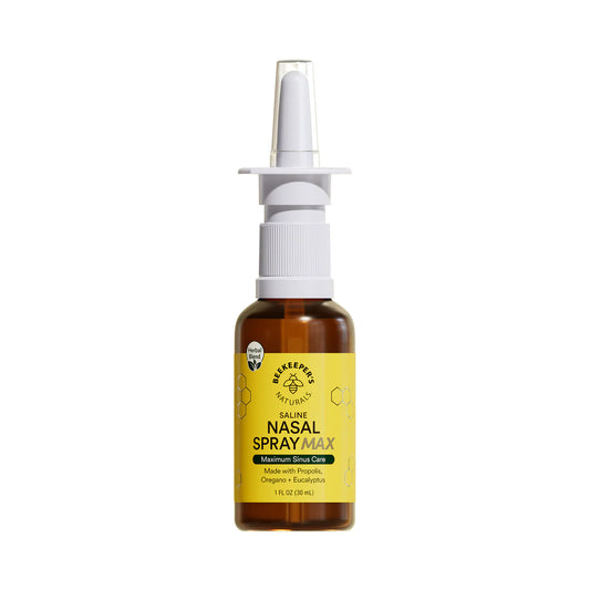 BEEKEEPERS NATURAL - Saline Nasal Spray Max - 1 fl oz