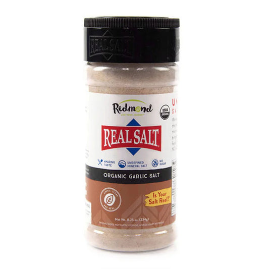 REDMOND REAL SALT - Organic Garlic Salt - 8.25oz