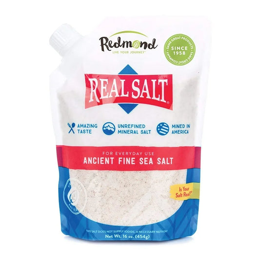 REDMOND REAL SALT - Fine - Salt - 16oz Pouch
