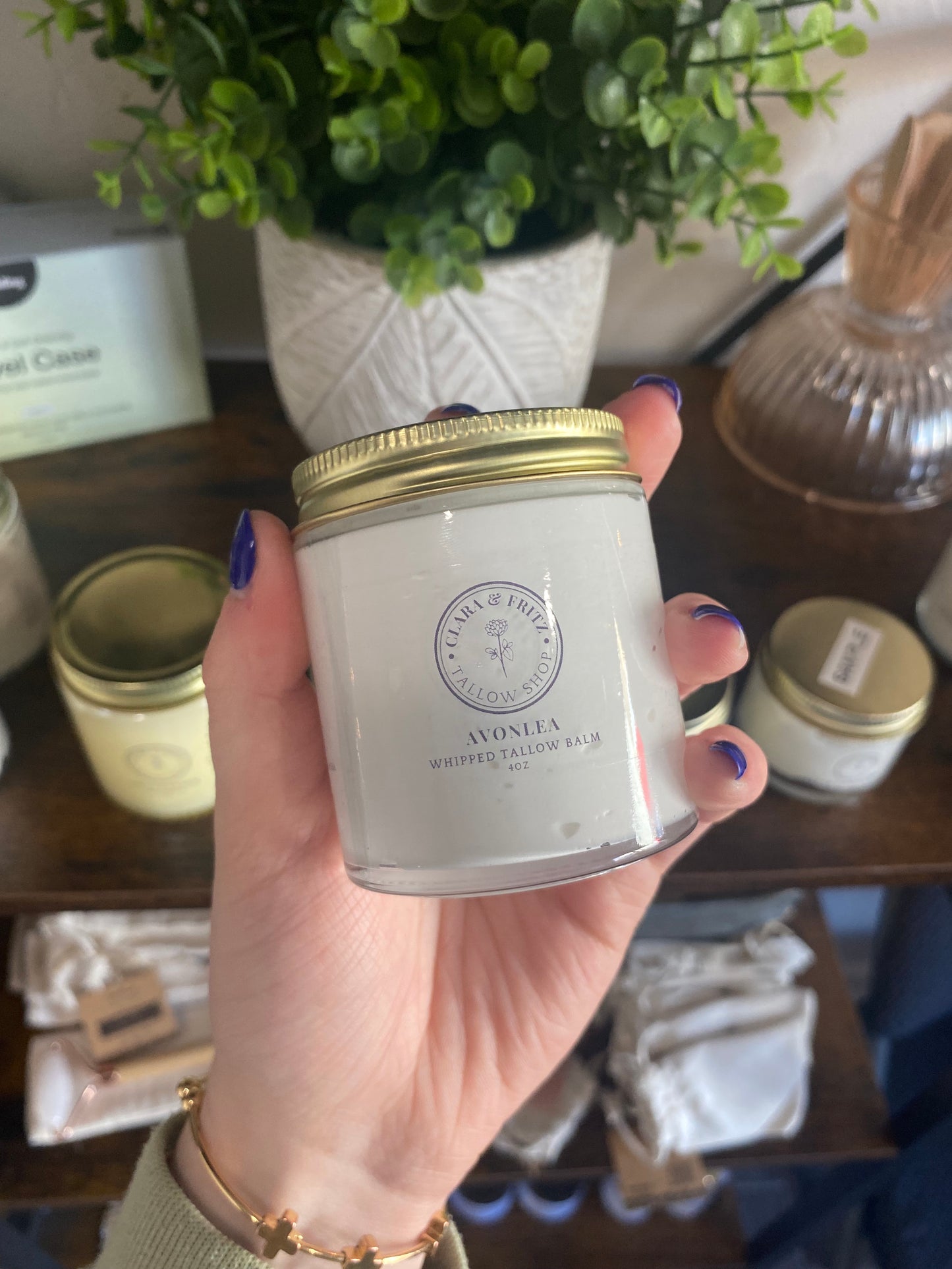 Clara & Fritz Avonlea Whipped Tallow Balm - Chamomile and Lavender - 4oz