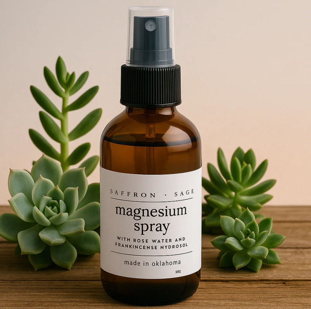 Saffron + Sage - Magnesium Spray - 5oz