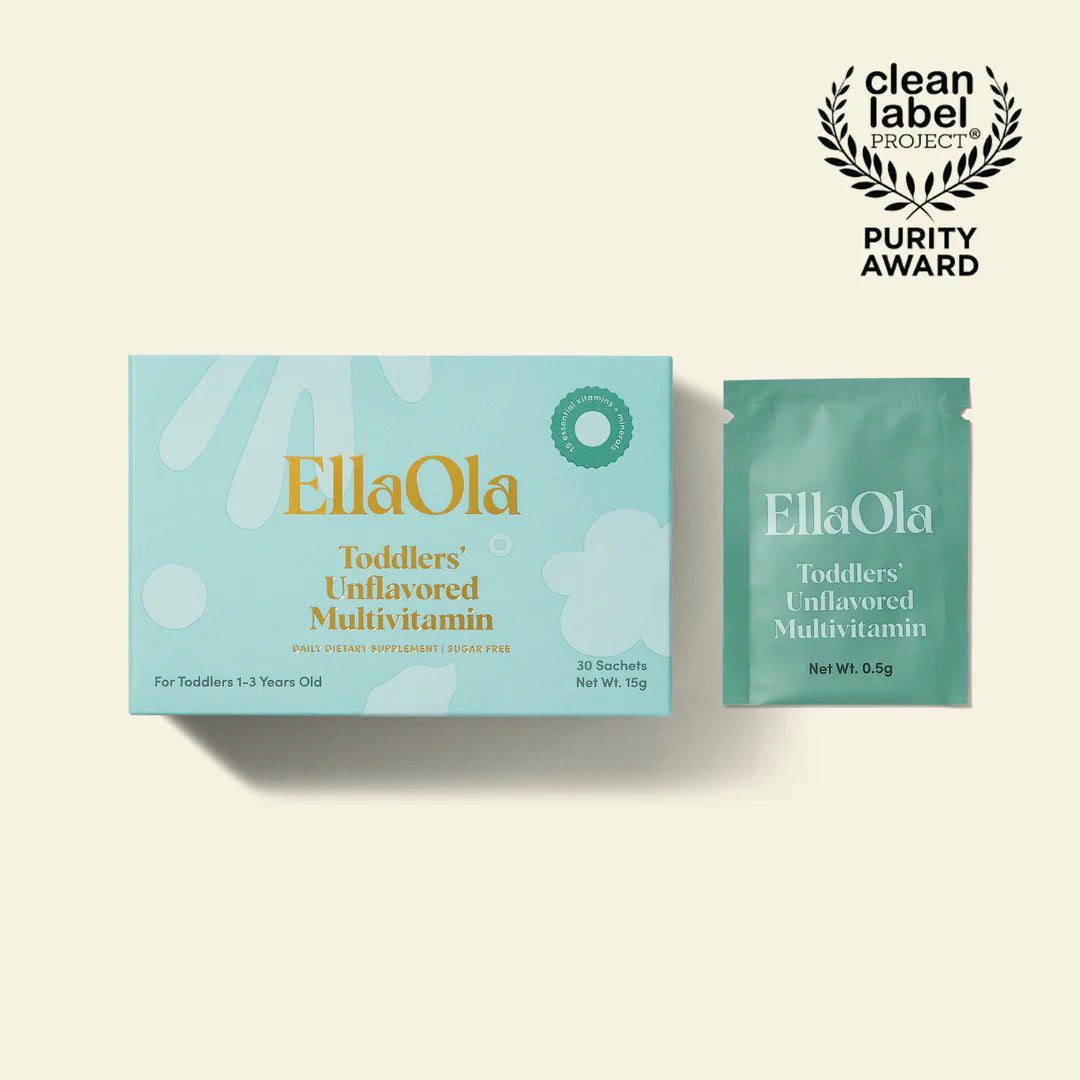 EllaOla - Toddlers Unflavored Multivitamin- Ages 1-3