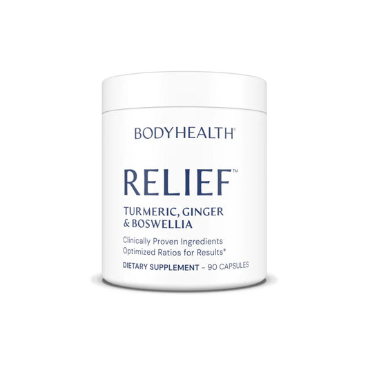 BODYHEALTH - Relief - Turmeric, Ginger & Boswellia - 90 capsules