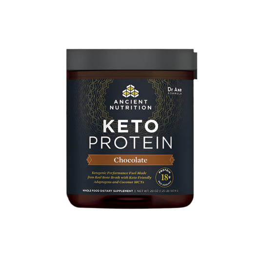 ANCIENT NUTRITION - Keto Protein – Chocolate - 17 servings