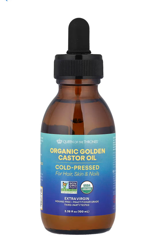 Queen of Thrones - Organic Golden Castor Oil - Hair, Skin & Nails