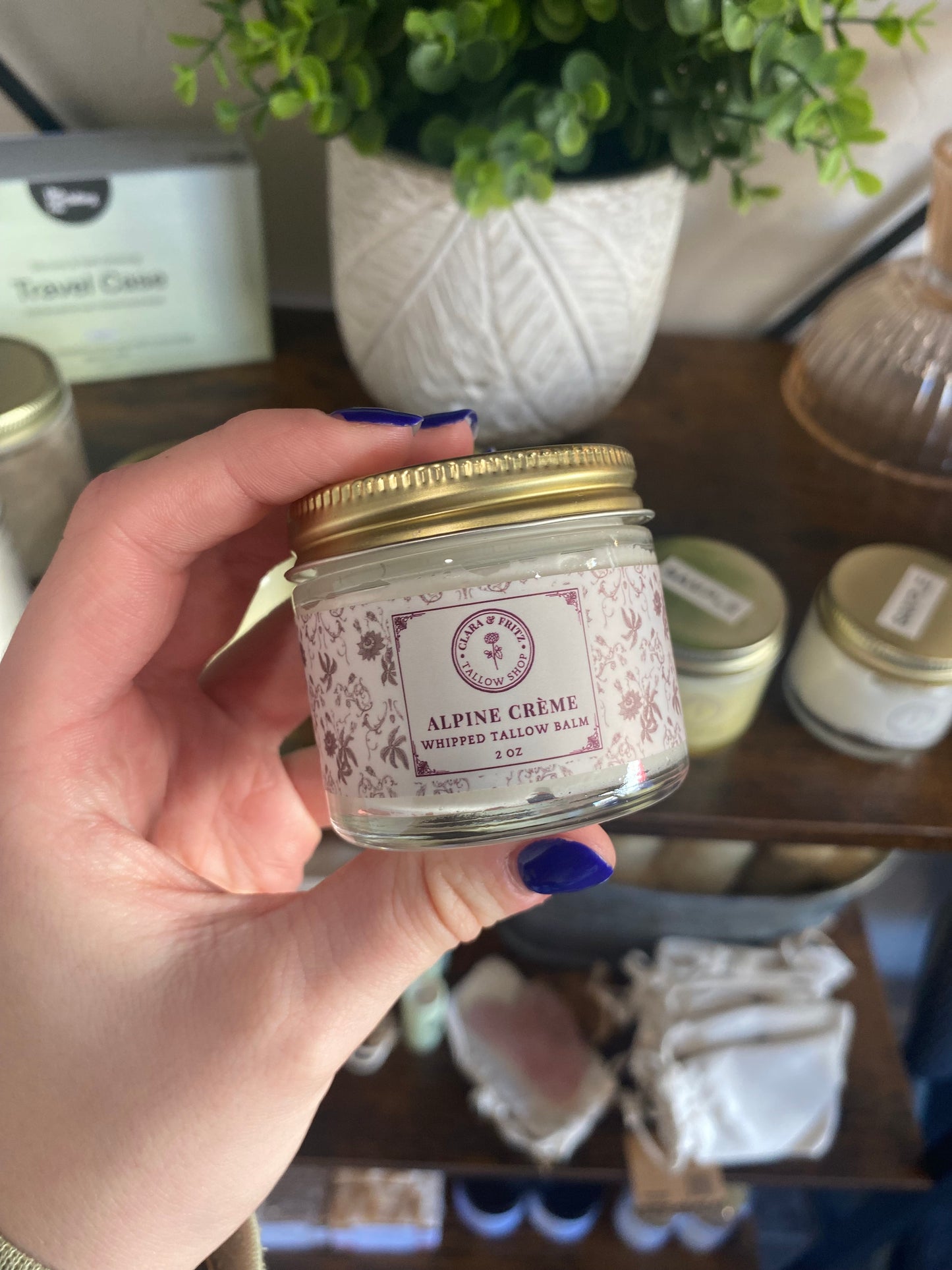 Clara & Fritz Alpine Crème Whipped Tallow Balm - 2oz