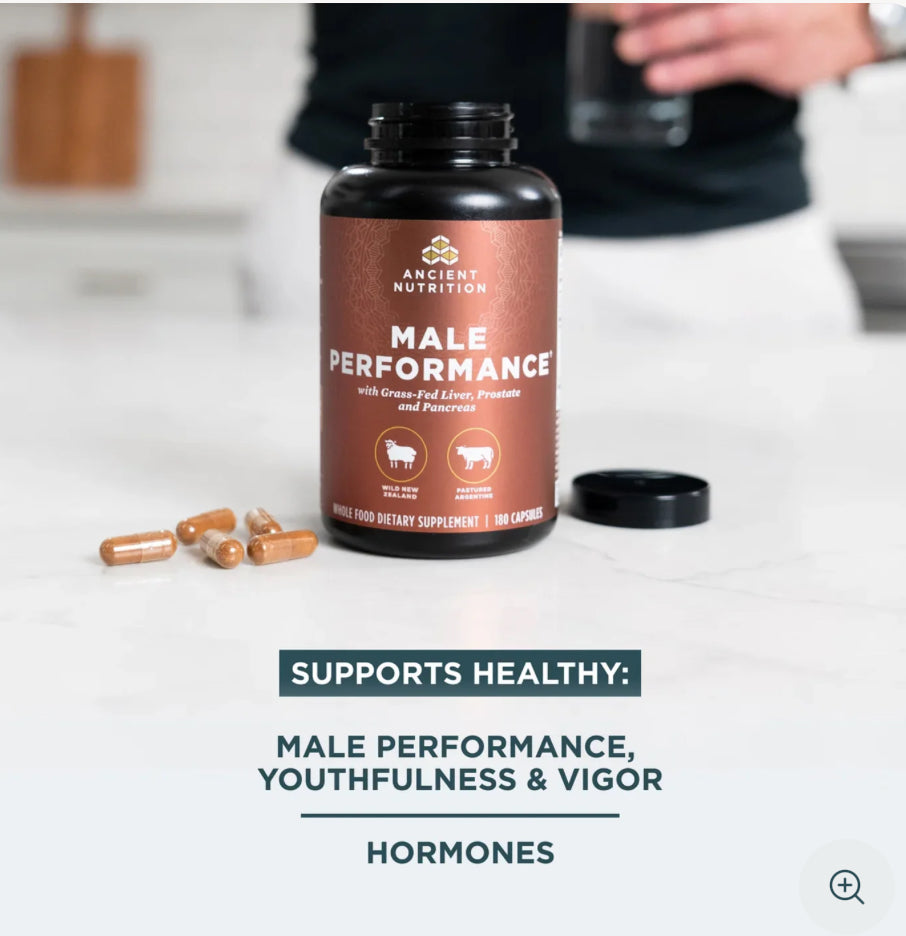 Ancient Nutrition - Male Performance Beef Organ Supplement