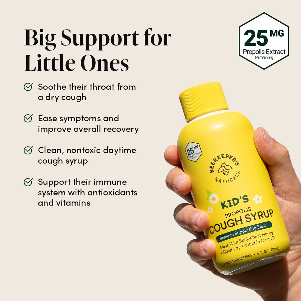 BEEKEEPERS NATURAL - Kids Cough Syrup - Daytime - 4 fl