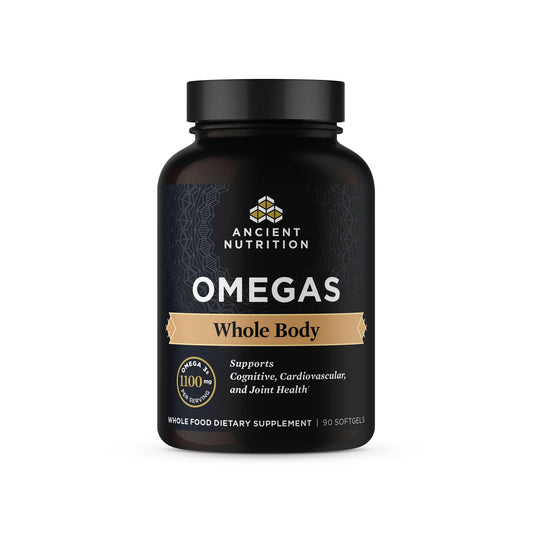ANCIENT NUTRITION - Omegas - Whole Body - 90 Softgels