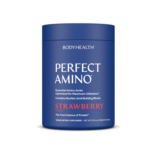 BODYHEALTH - Perfect Amino - Powder - Strawberry - 60 Servings