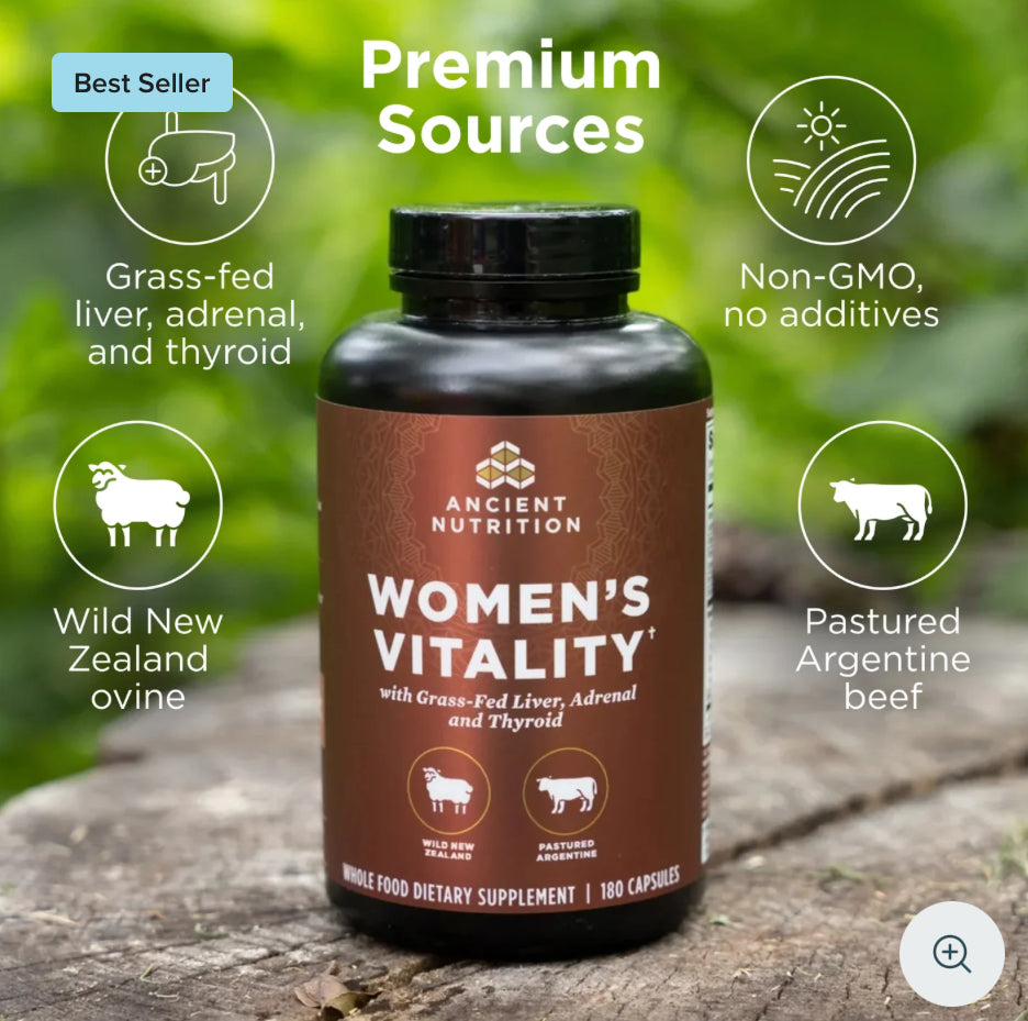 Ancient Nutrition - Women’s Vitality Beef Organ Supplement